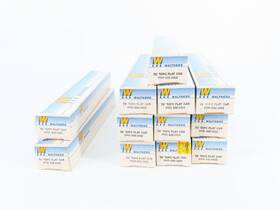 932-3952 Walthers Ho Scale Kit Erie And Prr Pennsylvania 75ft Tofc Flat Car 12-pack