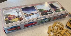 932-3973 Walthers Ho 305ft Thrall 5-unit Articulated Double Stack Car Kit Ttx/apc
