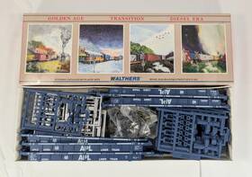 932-3977 Walthers Ho 305ft Thrall 5 Unit Articulated Double Stack Car Kit Apl Liner Train