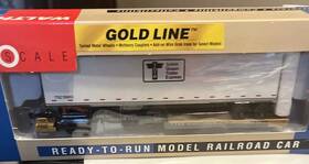 932-39813 Walthers Goldline Rolling Stock 45 Trailer Ttox. Totem Ocean Express