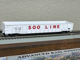 932-40286 Walthers Soo Line 53 Ft Thrall Rotary Dump Gondola Car Ho Scale Inch Platinum Rtr New