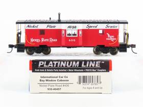 932-40457 Walthers Ho Scale Platinum Line Nkp Nickel Plate Road Caboose #406