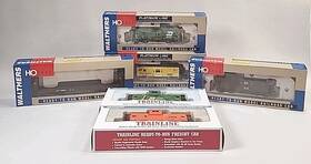 932-40465 Walthers Ho 932-7623 Platinum Line/ready To Run 5 Piece Lot Mib