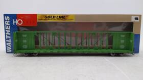 932-4131 Walthers Ho Scale Nokl 72ft Centerbeam Flat Car #8255 Ex/box