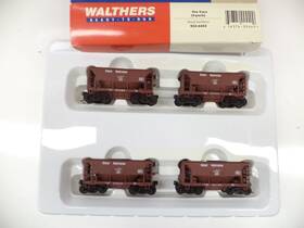 932-4402 Walthers Ho Ore Car 4-pack Great Northern