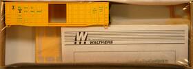 932-4708 Walthers Ho Scale 50ft Waffle Side Boxcar Illinois Terminal #7489 Kit
