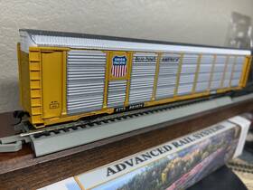 932-4884 Walthers Union Pacific Inch Build America 89ft Tri-level Auto Carrier Ho Scale Gold Line New 932-4884 Walthers Union Pacific Inch Build America 89ft Tri-level Auto Carrier Ho Scale Gold Line New