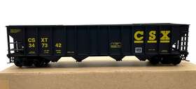 932-4906 Walthers Ho 100 Ton Quad Hopper Csx Kadee Couplers