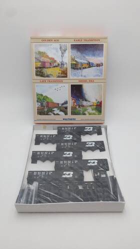 932-49311 Walthers Ho Burlington Northern 100-ton Quad Hopper Kit Pack Of 6 Mt