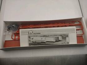 932-4950 Walthers Undecorated 89ft F89f Tofc Flat Car Kit Ho Scale