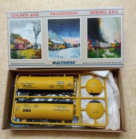 932-5160 Walthers Ho Inch Corn Products Cpc International. 40ft Yellow Tank Car Kit. #1670