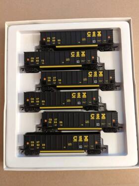 932-5302 Walthers Ho # Csx Bethgon Coal Cars #1 6