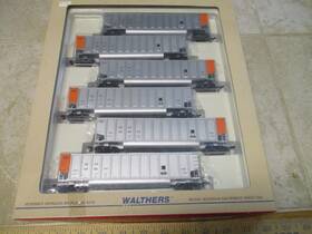 Walthers 932-5309 Ho Bethgon 6-pack Detroit Edison #1 Train Cars Vintage