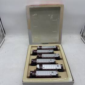 932-5331 Walthers Ho Scale Burlington Northern Santa Fe Bethgons Pack Of 6 Mt
