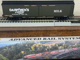 932-5462 Walthers Dairymens League Wood 53 Ft Inch Milk Tank Car Ho Scale Dairy Logo Rtr New