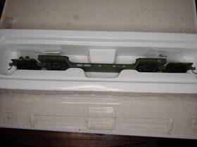 932-5622 Walthers 81ft 4 Truck Depressed Center Flat Car Department Of Defense Ho