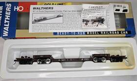 932-5628 Walthers Gold Line Conrail Depressed Center Flat Car