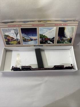 932-5639 Walthers Ho Scale Conrail 75ft Depressed Center Flat Car Built Kit #766014