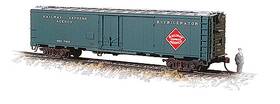 932-6241 Walthers Rea Express Ice Reefer 50 Ft Car - Ho Scale Inch Hunter Green Red Logo Rtr New