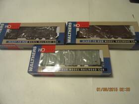 932-7114 Walthers 3 Assorted Ho Scale 50 Hi Cube Boxcars
