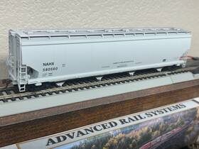 932-7158 Walthers Us Railcar 64ft Plastic Pellet Hopper National 6200- Ho Scale - Leased New
