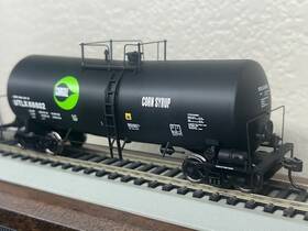 932-7232 Walthers Cargill - Corn Syrup 16k Funnel Flow Liquids Tank Car Ho Scale Inch Gold Line New