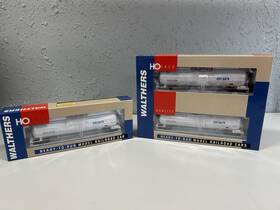932-7255 Walthers Lot Of 3 Ho Scale Cgtx 23 000 Gallon Funnel Flow Tank Car New