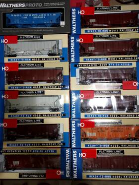 932-7414 Walthers #932-7414 23 Ho Scale Train Cars Atlas Exact Rail