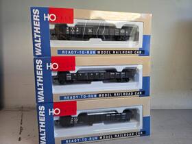 932-7455 Walthers 932-7451 3 Car Gondola Set 932-7453 Nib