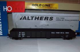 932-7469 Walthers Baltimore And Ohio B&o Ho Usra Gondola 46ft #256507