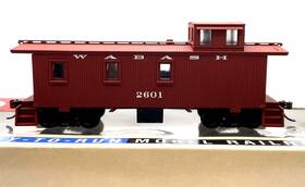 932-7505 Walthers Ho 30ft Wood Caboose 3 Window Offset Cupola Wabash # 2601