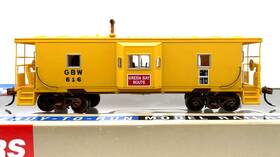 932-7625 Walthers Ho International Bay Window Caboose Green And Western Gbw