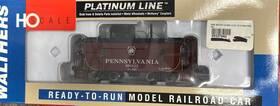 932-7642 Walthers Platinum Ho Wood Caboose Offset Cupola Pennsylvania N6b Nib