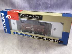 932-7652 Walthers Ho Scale Pennsylvania N6b Wood Caboose Prr 981801 Model Train