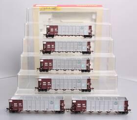 932-7822 Walthers Ho Scale Bnsf Rd4 Coal Copper 6-pack Ex/box