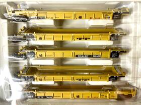 932-8105 Walthers N-scale 305ft Thrall 5-unit Articulated Double Stack Container Car