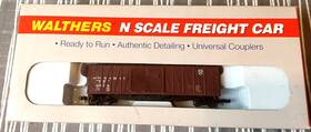 932-8355 Walthers Used N Scale 50ft Double Door Auto Box Car Sp #67934
