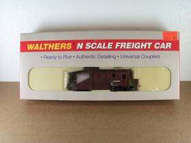 Bn972529 Walthers 932-8504 N Scale Burlington Northern Russell Snow Plow Rd #bn972529 With B