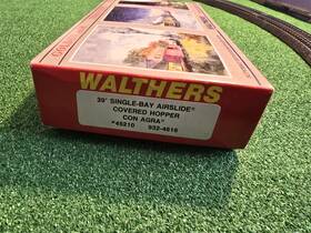 9324616 Walthers Con Agra 45210 39ft Single Bay Airslide Covered Hopper Kit Ho Scale
