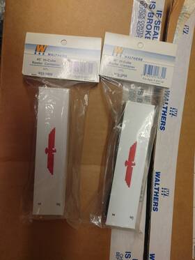 933-1856 Walthers 933-1713 2 Ho Scale 40 High Cube Intermodal Containers Apl