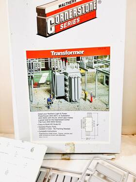 933-3126 Walthers Cornerstone Transformer Ho Scale Open Box