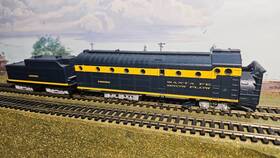 199361 Walthers 93803 Ho Santa Fe Functioning Rotary Snowplow And Tender #199361 Ln