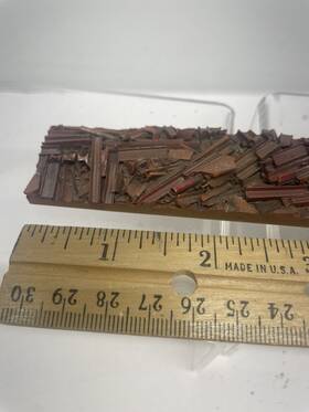 949-3106 Walthers Heavy Scrap Load For 53ft Corrugated-side Gondola Ho Scale