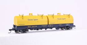 932-3840 Walthers Gold Line Ho Scale Chessie System Evans 55 Cushion Coil Car