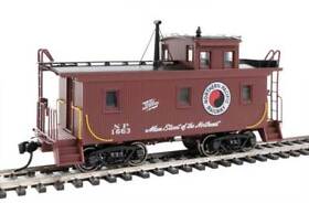920-103467 Walthers-ho-#103467 Dm&ir Class G2 Wood Caboose Northern Pacific #1663