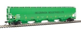 Wal920-105858 Walthers Ho 67foot Trinity 6351 4-bay Covered Hopper Incobrasa Ind Ltd Brix 97512
