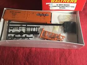 932-2555 Walthers Ho-scale 40 Wilson Meat Reefer Kit #932-2555 Road #2395 Brand New