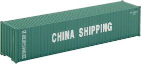 949-8151 Walthers - Life Like Ho Scale Model Of China Shipping Green White 40ft Corrugated Contain