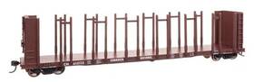 Walthers Mainline 50801 910-50801 Ho Scale 63ft Pulpwood Flatcar Rtr Cn #615113