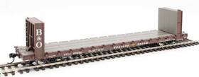910-5830 Walthers Mainline 616374184170 60ft Pullman Bulkhead Flatcar Tt/b&o Pttx 90599 910-5830 Walthers Mainline 616374184170 60ft Pullman Bulkhead Flatcar Tt/b&o Pttx 90599